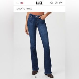 PAIGE Laurel Canyon Boot Cut Jeans